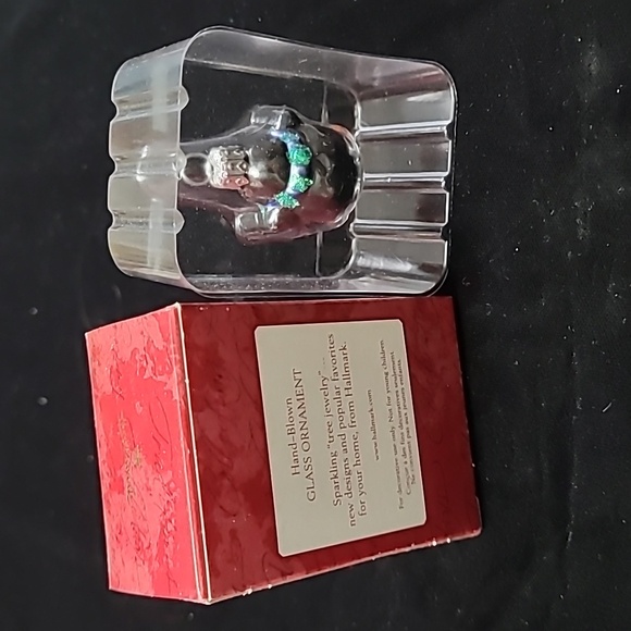 VINTAGE Hallmark Hand-Blown Glass Penguin Ornament 2000 Li'l Roly-Poly Penguin - Picture 4 of 10